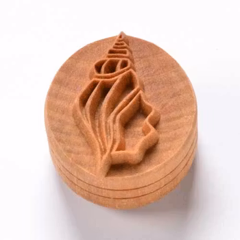Stämpel Snäcka 4 cm