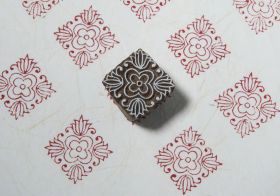 Floral tile
