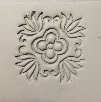 Floral tile