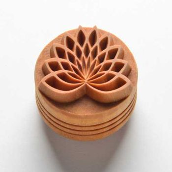 Stämpel Lotus 1 4 cm