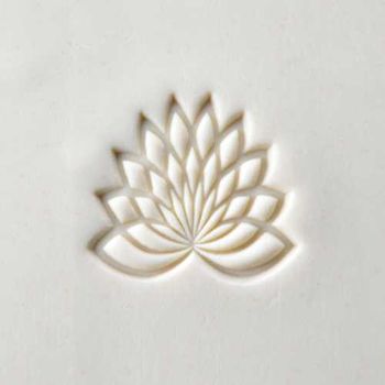 Stämpel Lotus 1 4 cm