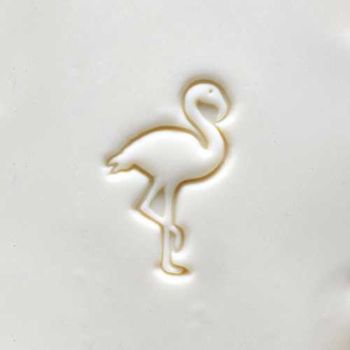 Stämpel Flamingo 4 cm