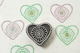 Flower in heart