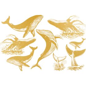 Dekal Gold Whale