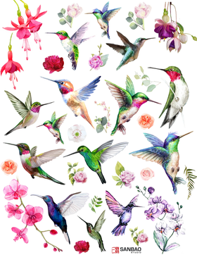 Dekal Hummingbird