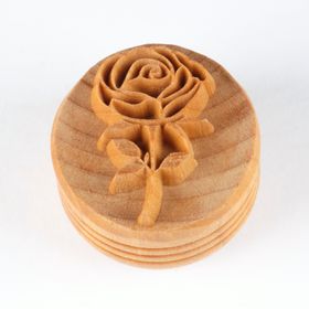 Stämpel Ros 4 cm