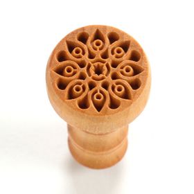 Stämpel Peacock Mandala