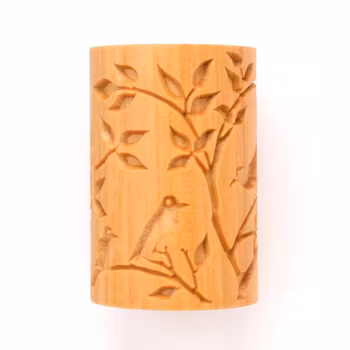 Stor mönsterrulle Birds in a tree