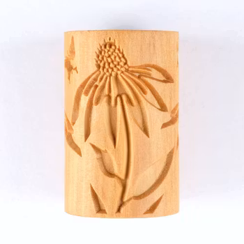 Stor mönsterrulle Coneflower field