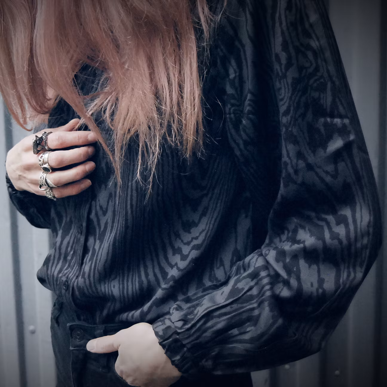 Patterned blouse
