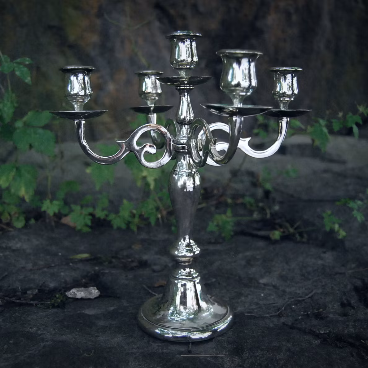 Kandelaber silver