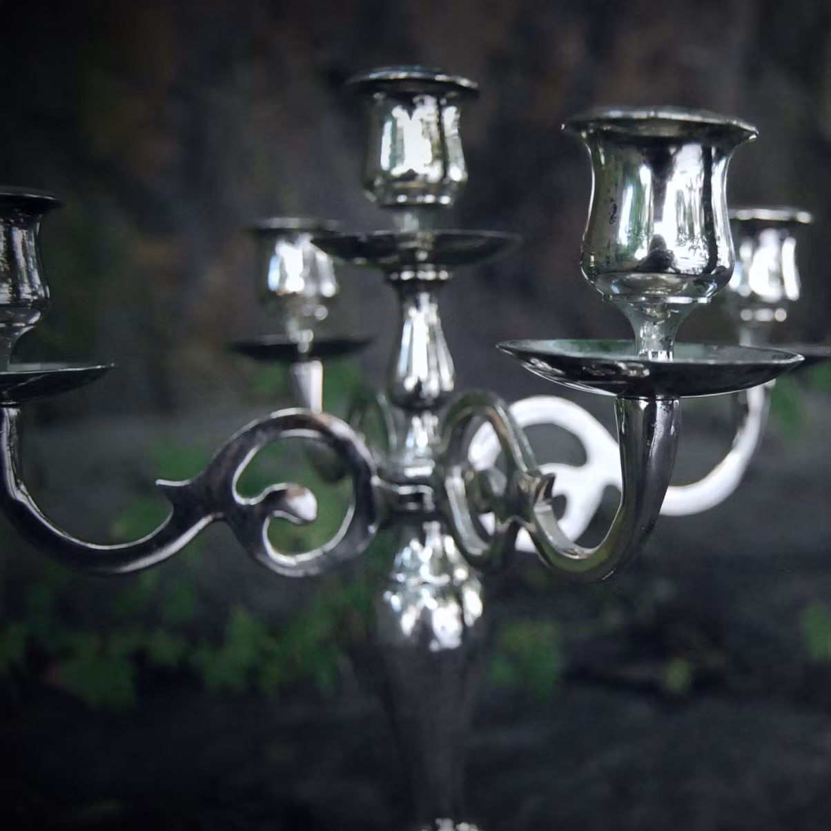 Kandelaber silver