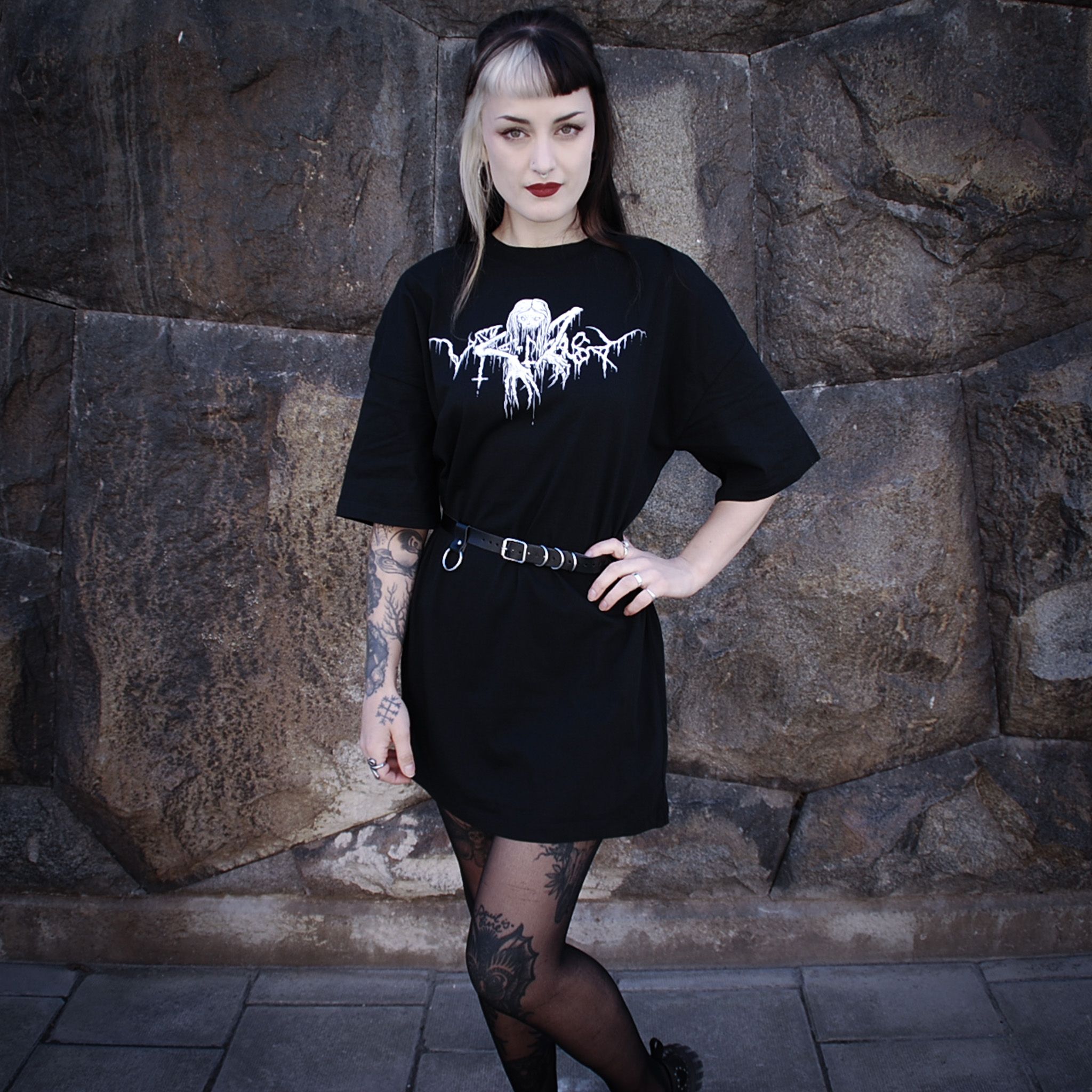 Grýla lång t-shirt (S)