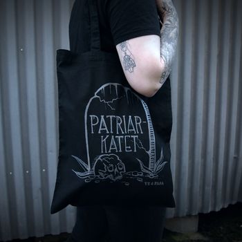 Patriarchy tote bag