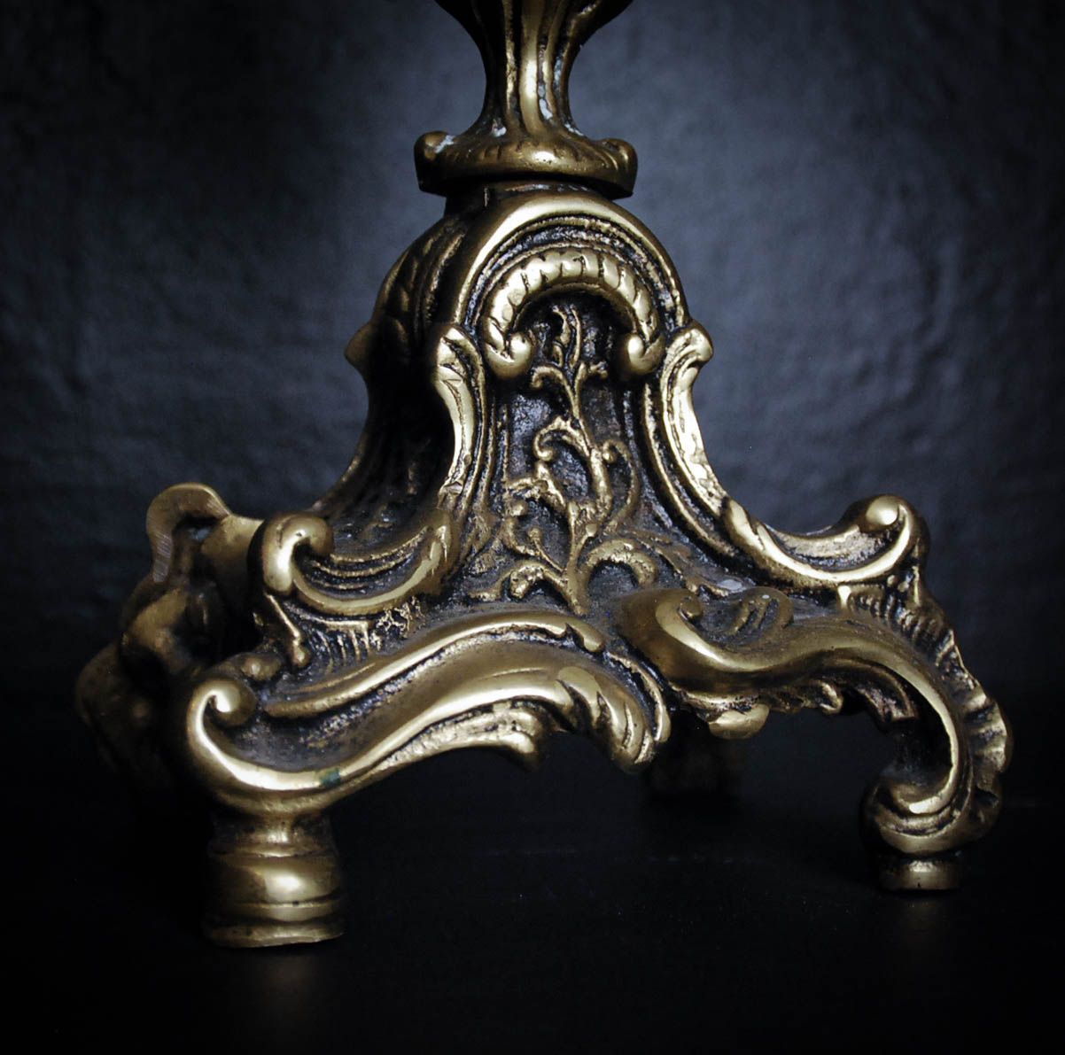 3-arm tall candelabra