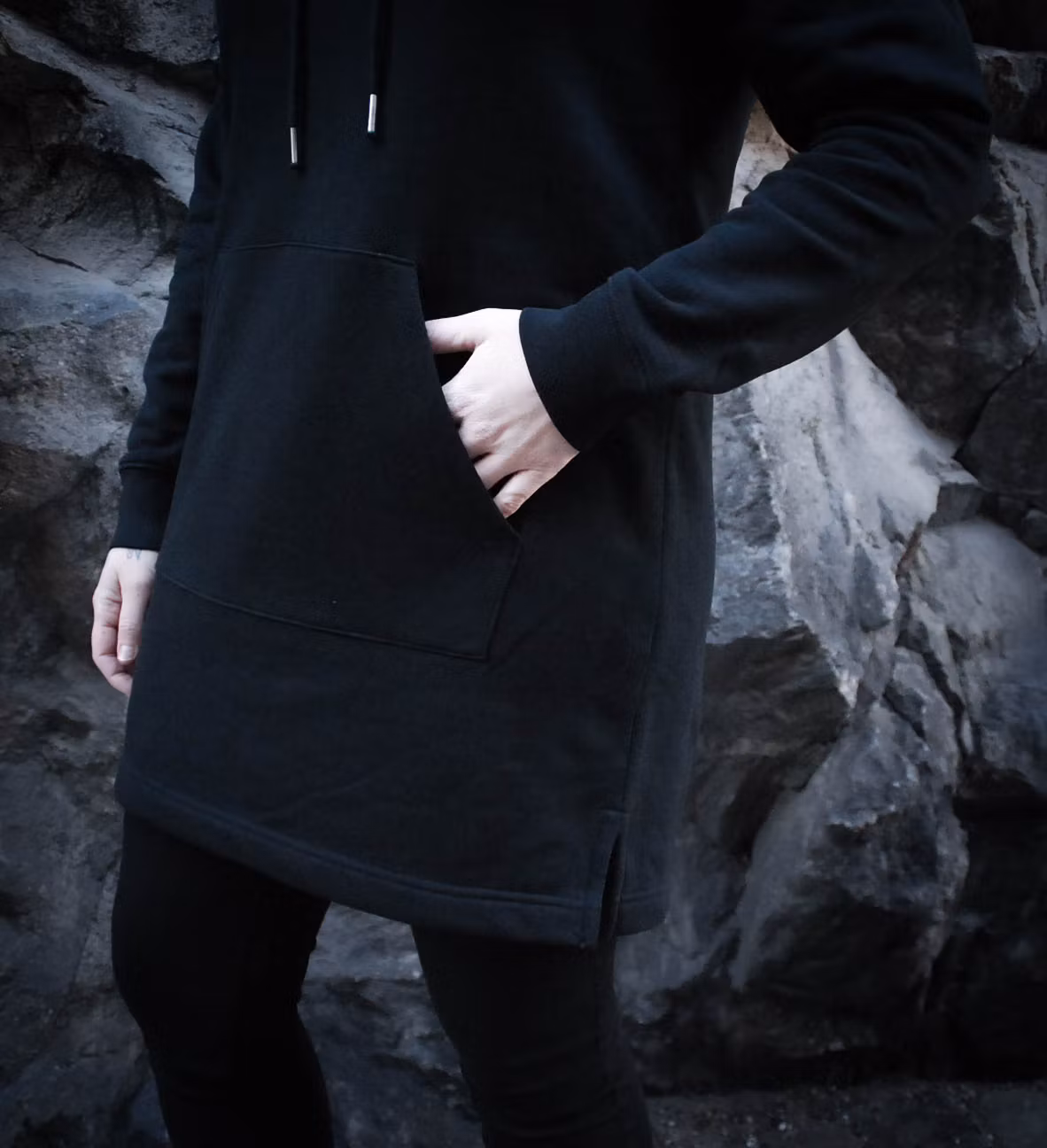 Kikímara lång hoodie (XL)