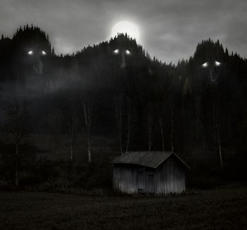 "Hör du natten" print