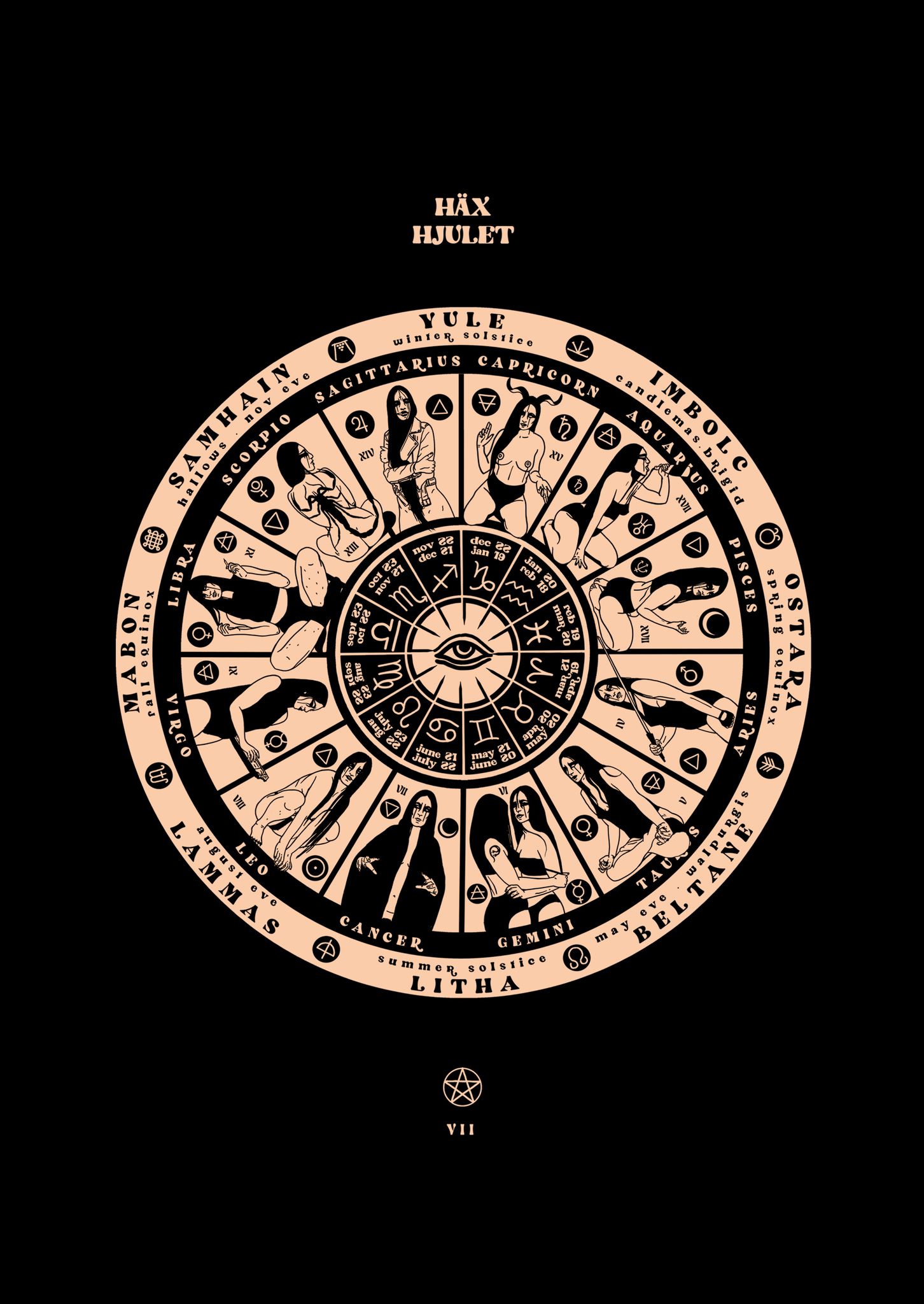 Witch's Wheel poster