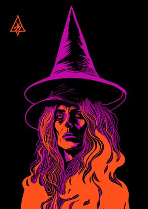 Neon Witch #8 poster