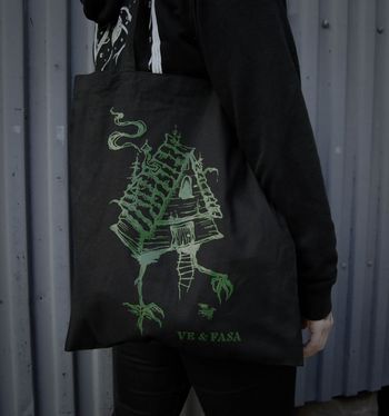 Baba Yaga tote bag