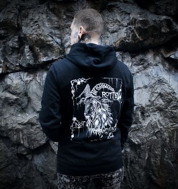 Rotten zip hoodie
