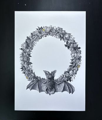 Blomstervän print