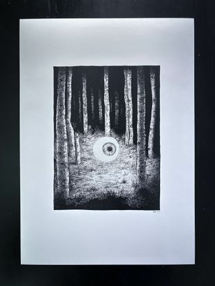 Skogsögat print