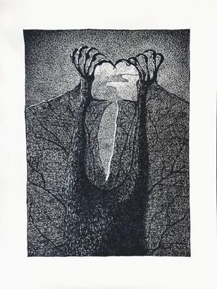 Fladderben print