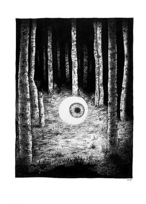 Skogsögat print