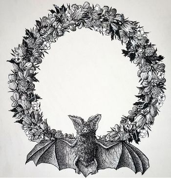 Blomstervän print