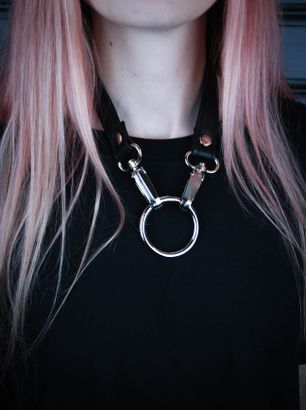 Clip Necklace Silver