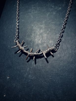 Barbed Wire Necklace