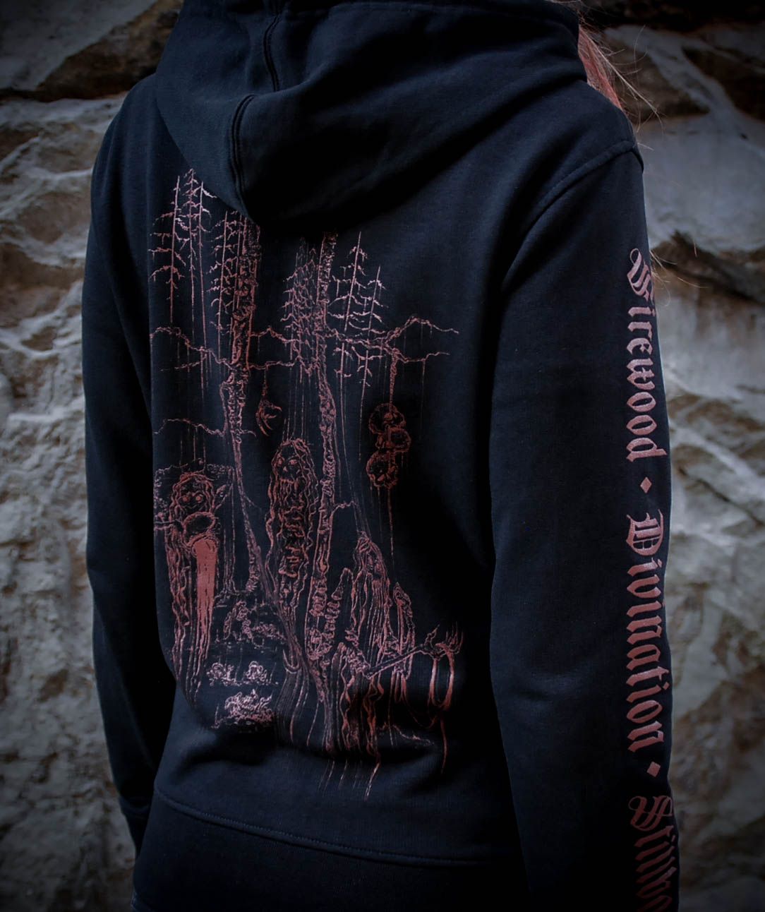 Kikímara zip hoodie