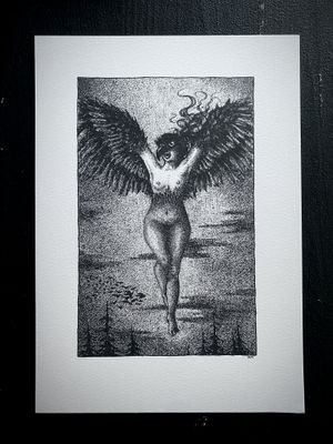 Vildvittra print