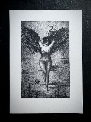 Vildvittra print