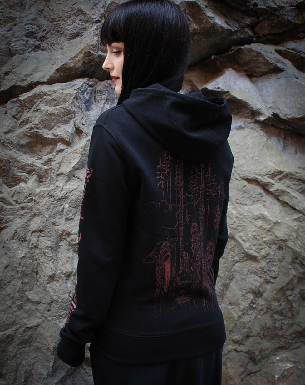 Kikímara zip hoodie