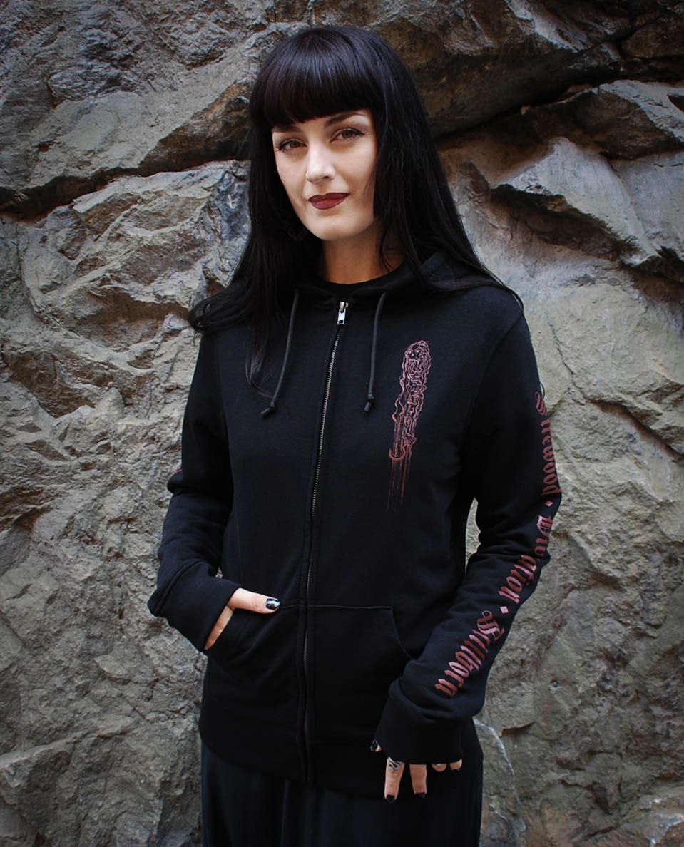 Kikímara zip hoodie
