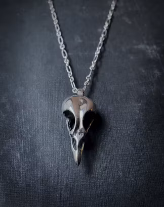 Bird Skull Necklace