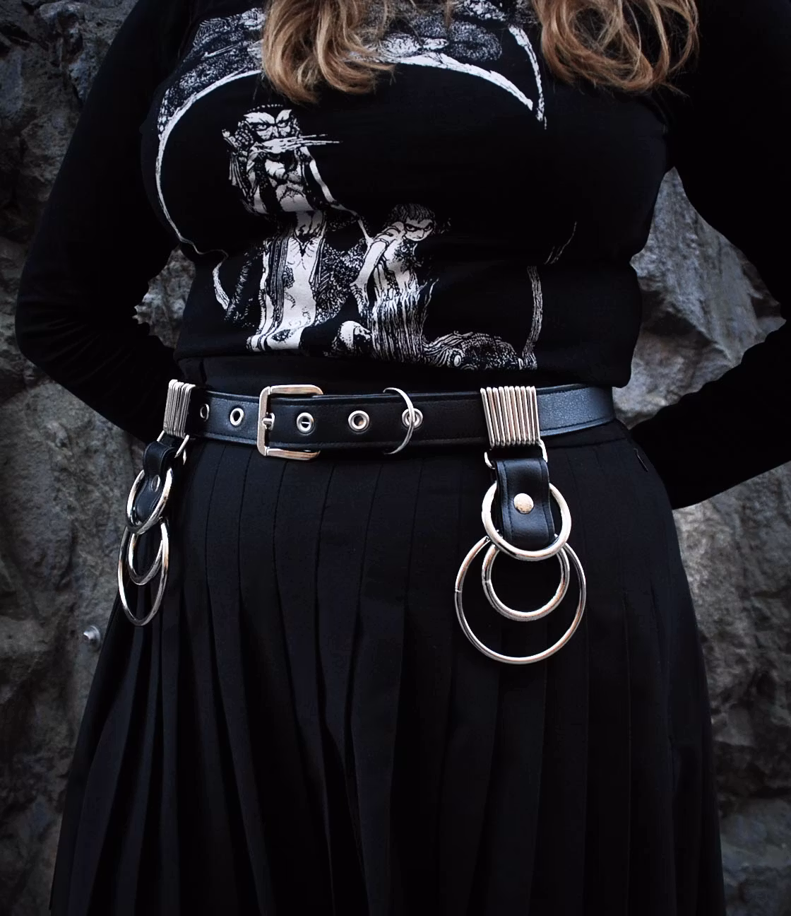 Cathedral bälte silver