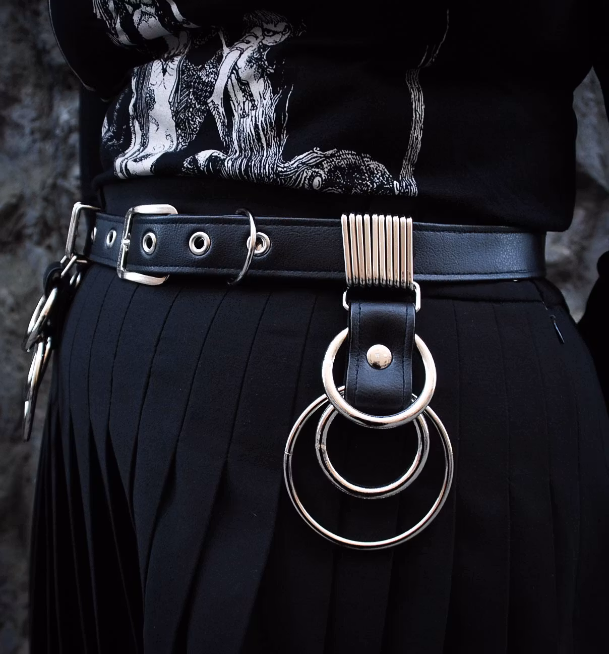 Cathedral bälte silver