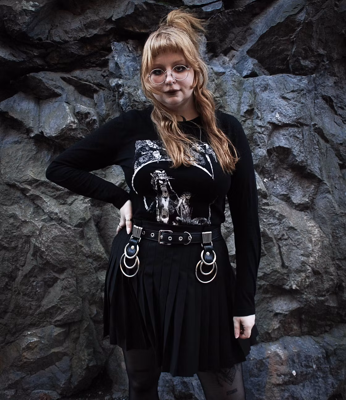 Cathedral bälte silver