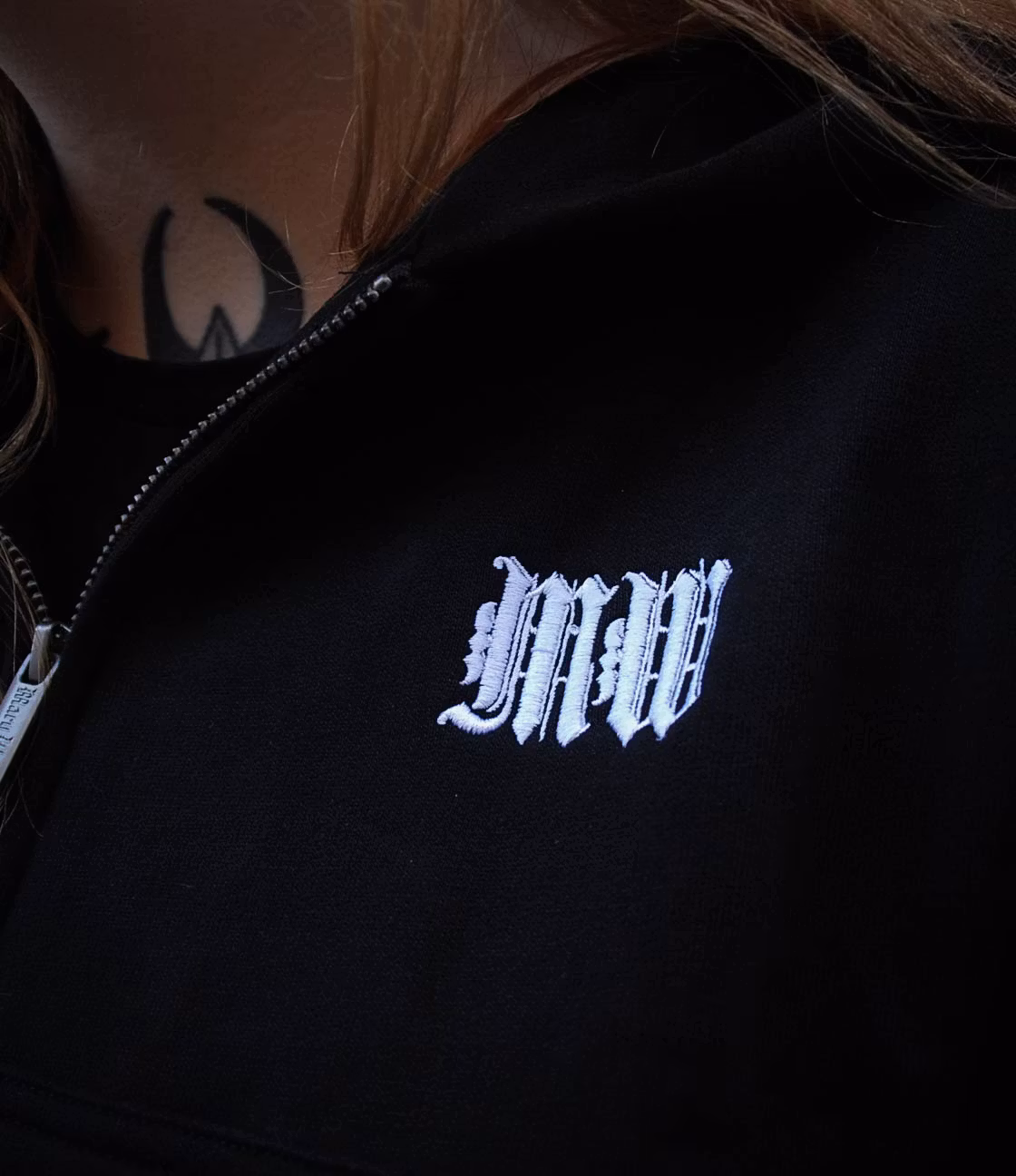 Nephilim kort zip hoodie
