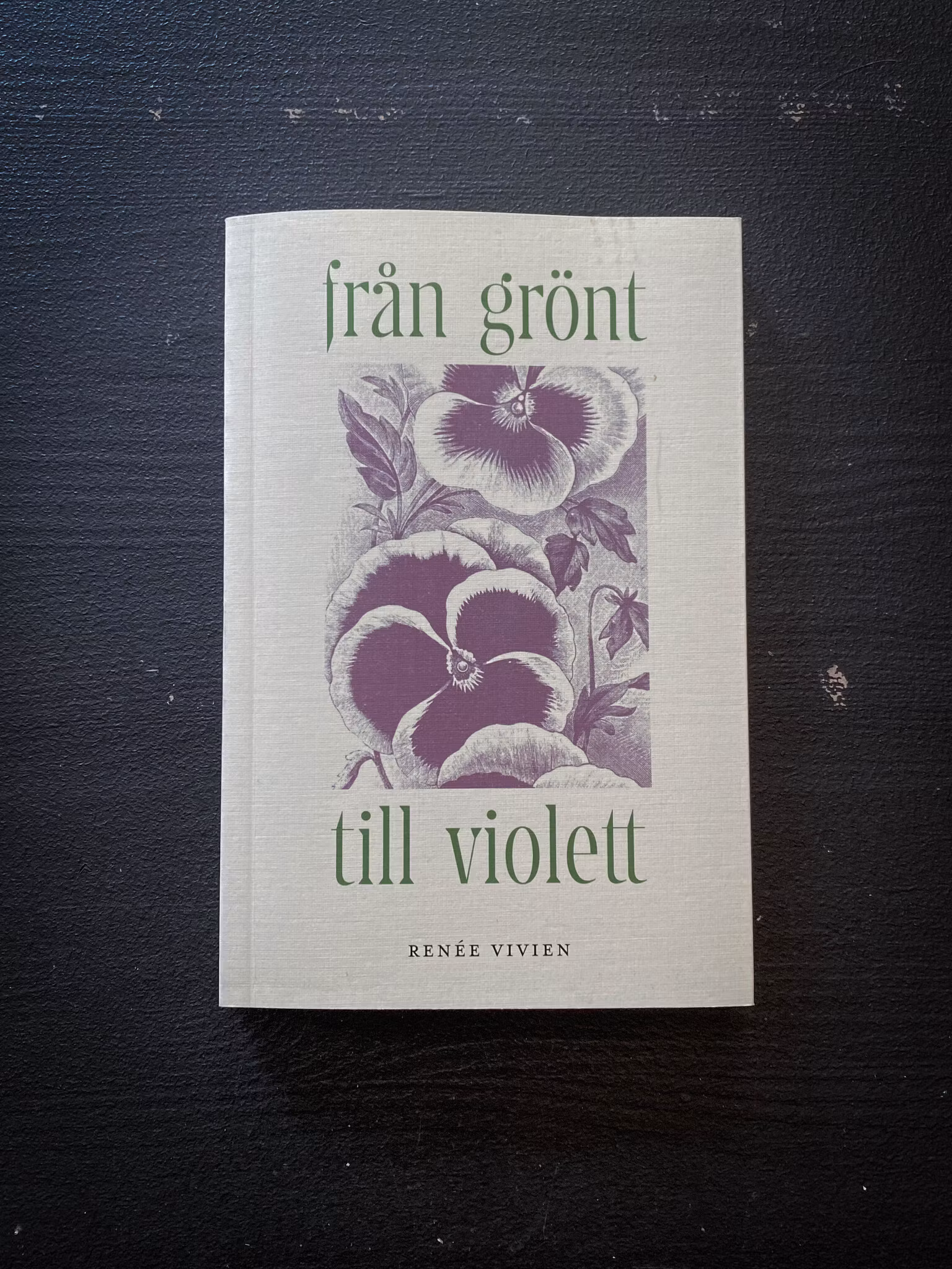 Från grönt till violett