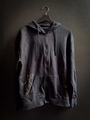 Rat #5 zip hoodie