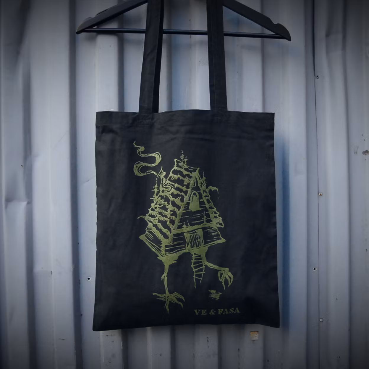 Baba Yaga tote bag