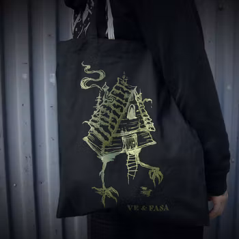 Baba Yaga tote bag