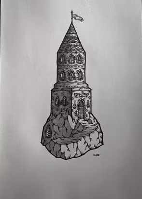 Castetown #17 teckning