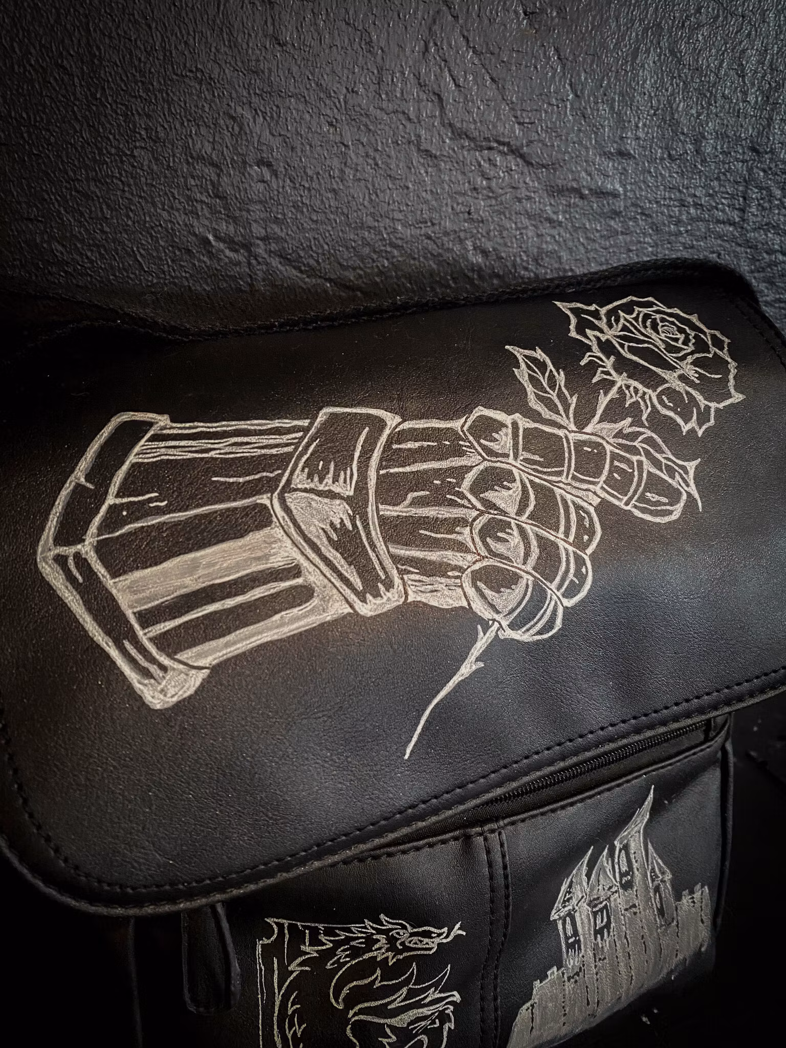 Handväska Riddarhand
