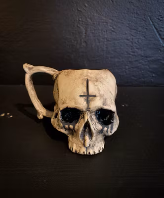 Kopp skalle corpse paint hänkel