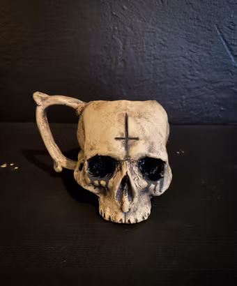 Mug Skull handle